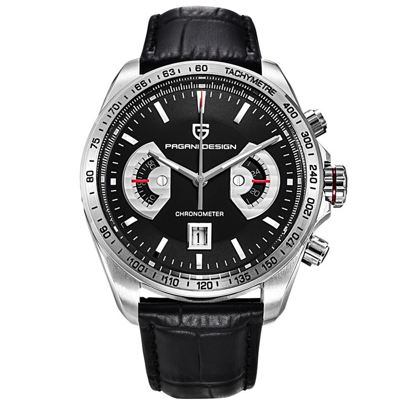 Pagani Design Men's Quartz Chronograph - Stainless Steel Luxury Watch