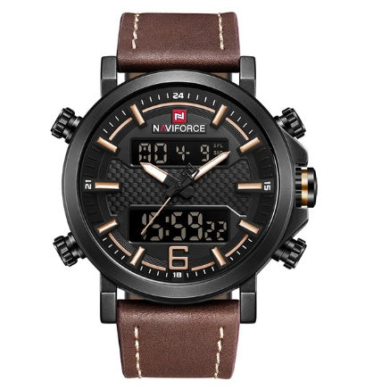 NAVIFORCE Commander Dual Display Tactical Watch