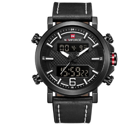 NAVIFORCE Commander Dual Display Tactical Watch