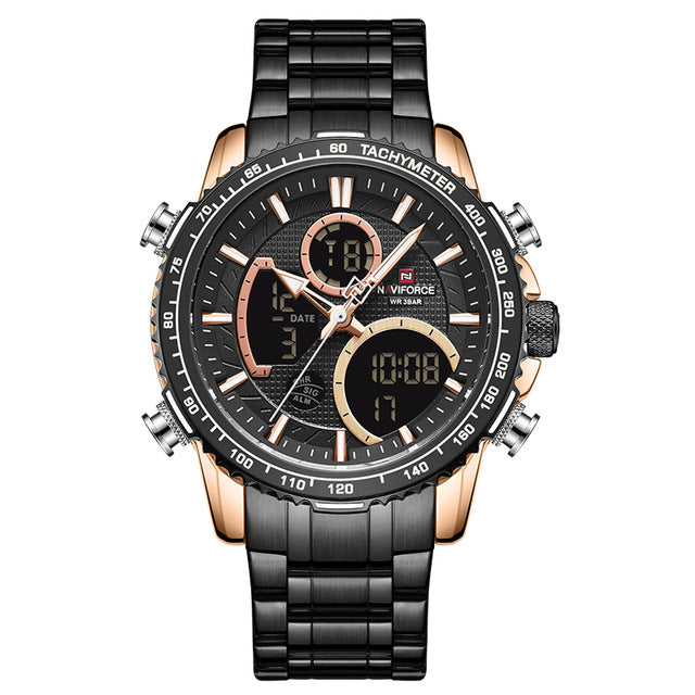 NAVIFORCE 9182 Executive Chronograph Watch