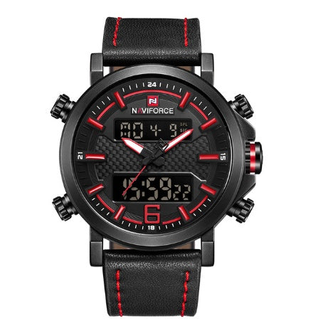NAVIFORCE Commander Dual Display Tactical Watch