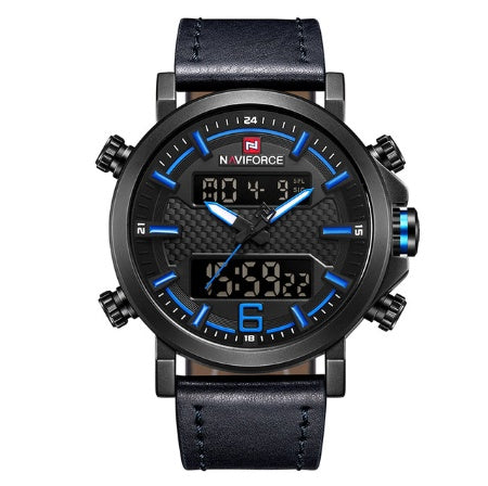 NAVIFORCE Commander Dual Display Tactical Watch