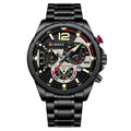 CURREN Vanguard Chronograph - Men’s Steel Sport Watch